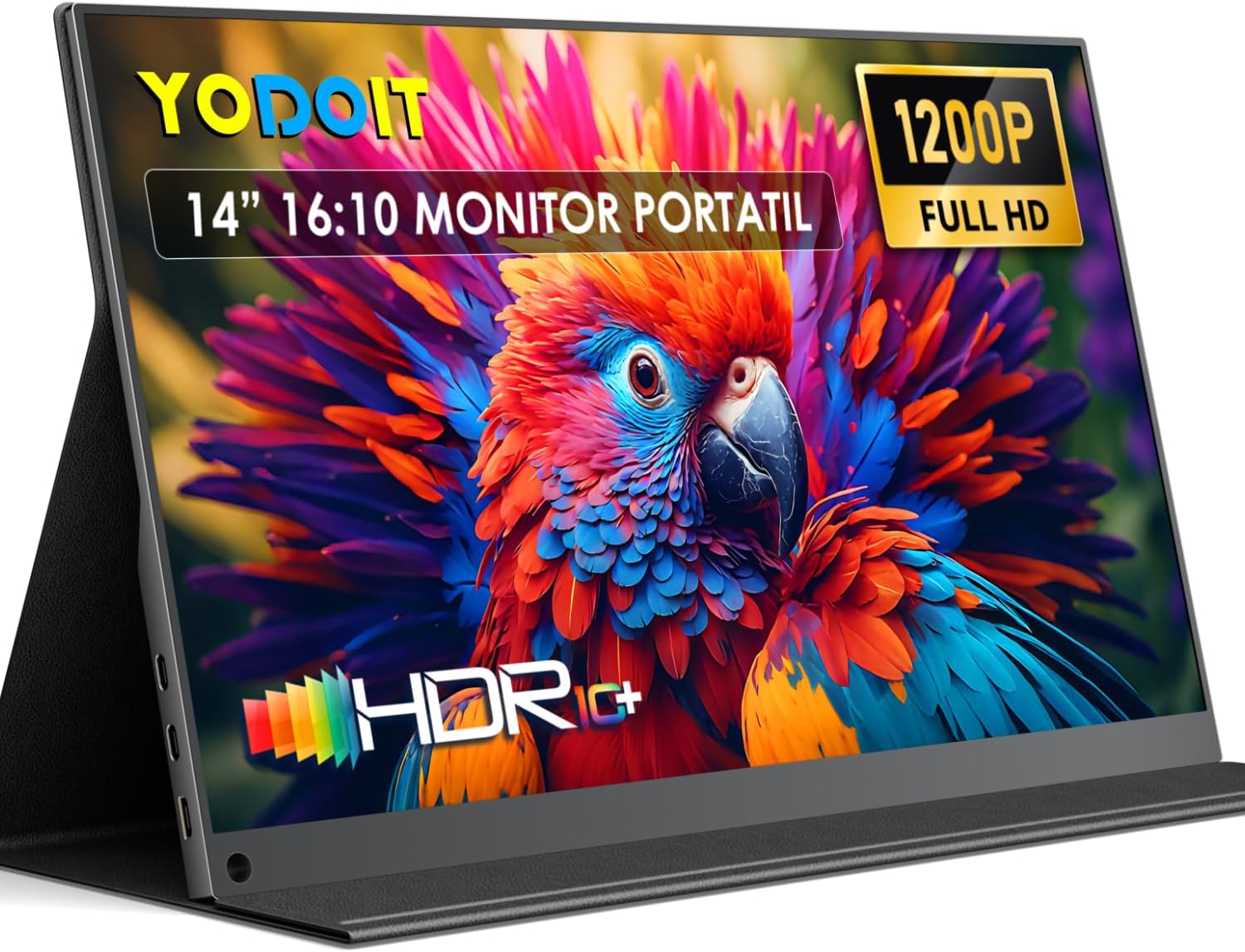 YODOIT Portable Monitor | 14” FHD 1200P