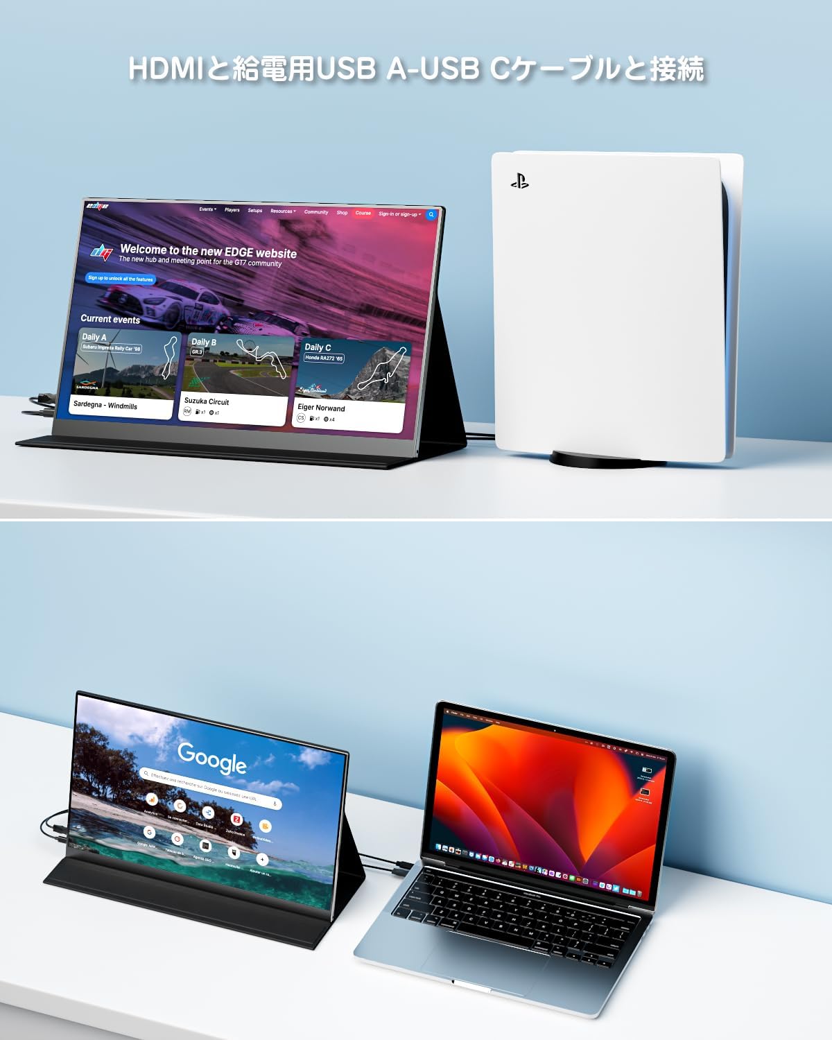 Yodoit モバイルモニター 4K モバイルディスプレイ 15.6インチ ポータブルモニター 軽量 アルミ製 放熱優れ VESA 1080P FHD Tpye-C/mini HDMI カバー付属 スピーカー内蔵 Switch/PS4/PS5/XBOX/PC/Macなど対応 (ブラック)