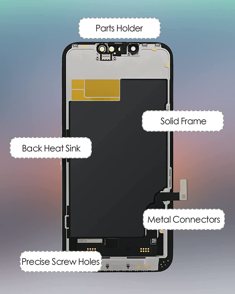 Ensamblaje de pantalla LCD de reemplazo de pantalla de iPhone 13