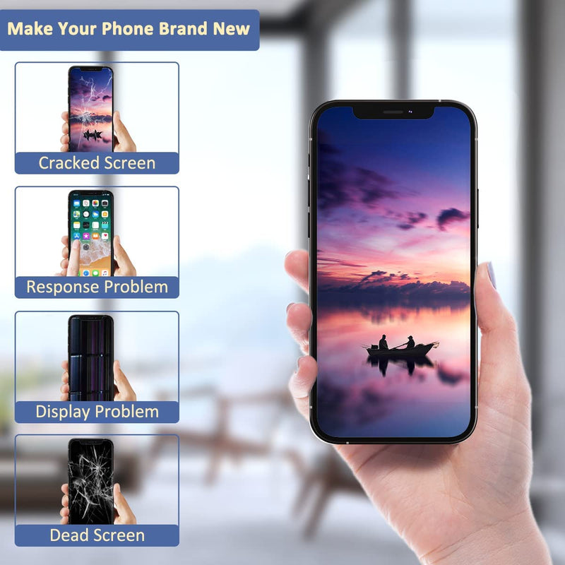 DIY iPhone 12 PRO MAX, pantalla rota MULTI-LANGUAGE COMO CAMBIAR DISPLAY  LCD para principiantes 