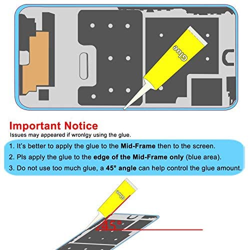 Yodoit for HUAWEI P smart 2019 Screen Replacement 6.21" LCD Without Frame - Yodoit