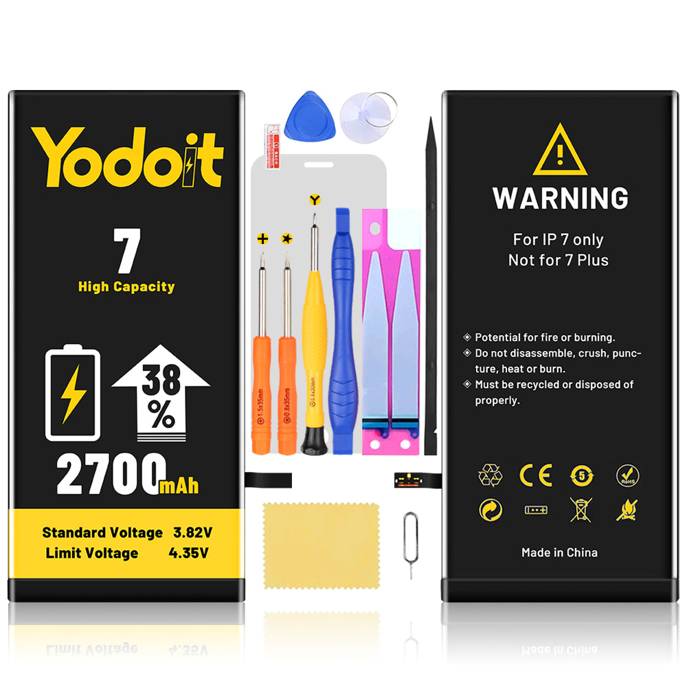 XDOU Battery For APPLE IPhone 7 7G IPhone7 IPhone7G 2200mAh High Capacity  Phone Replacement Bateria + Free Tools - AliExpress